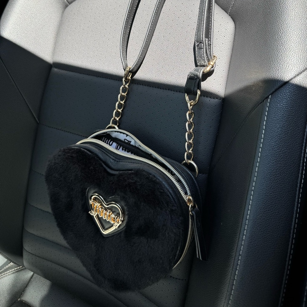 Juicy Couture Crossbody Bag with Fluffy Accent - Picture 2 of 6